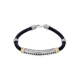 Men's Kabbalah Bracelet Blessing of Priests Silver 925 & Gold 9K - The Peace Of God®