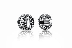 Silver Snake Bracelet with 2 Spacers Beads - The Peace Of God®