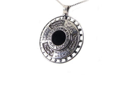 Pendant Kabbalah Names of 12 Angels & Ana Bekoachd