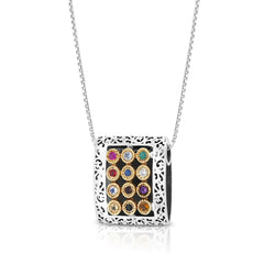 "Twelve Tribes" Of Israel Pendant with Priestly Blessing