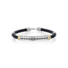 Men's Kabbalah Bracelet Blessing of Priests  Silver 925 & Gold 9K - The Peace Of God®